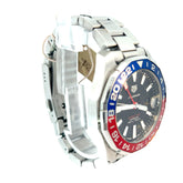 Pre-owed Tag Heuer Aqua racer Men's Black Watch